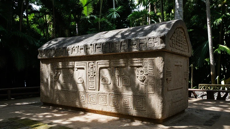 Quién fue Pakal y qué misterios guarda su tumba en Palenque 25 Sarcófago de Pakal en Templo Maya