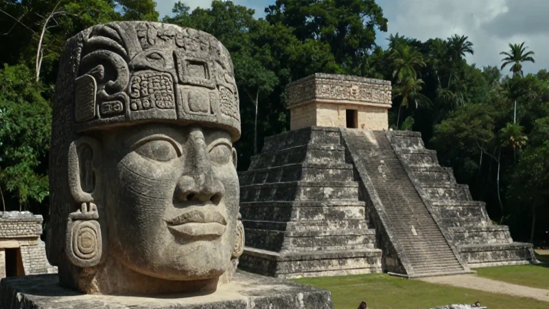 Cabezas colosales olmecas en La Venta, realismo histórico