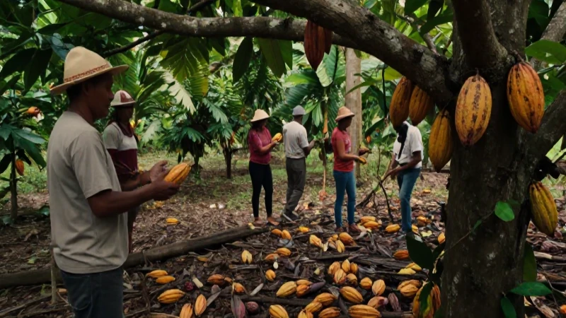 Cuáles son las variedades de cacao y su distribución global 19 Cacao forastero, la variedad más cultivada