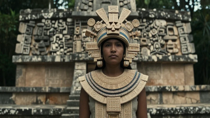 Vestimenta Olmeca: El papel de las mujeres de Chalcatzingo 50 Mujer olmeca ceremonial en Chalcatzingo