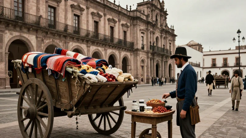 Economía y comercio en México colonial