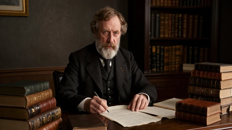 Quién fue William James y qué legado dejó en la psicología moderna 6 William James en su estudio, dramático retrato histórico