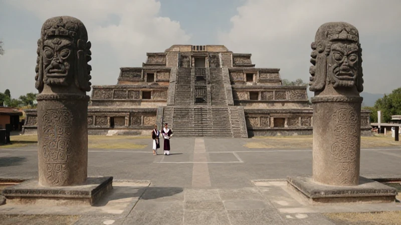 Xochicalco: centro ceremonial con arquitectura histórica