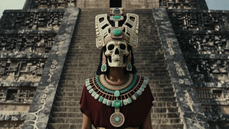 Quién es Yum Kimil y cuál es su historia como Señor de la Muerte 34 Sacerdote de la muerte en pirámide maya